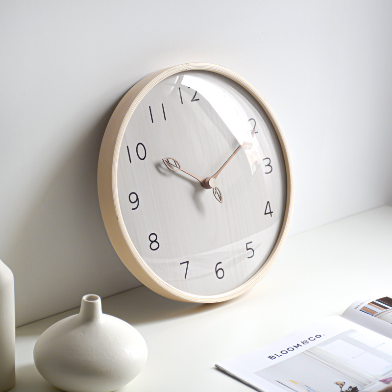 Estilo nórdico luz relógio de  - Lighting Home Decor Wall Clocks avaliação e preço