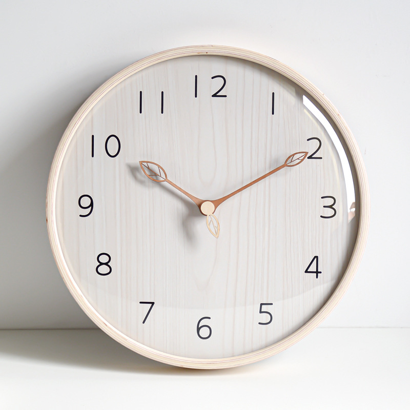 Estilo nórdico luz relógio de  - Lighting Home Decor Wall Clocks avaliação e preço