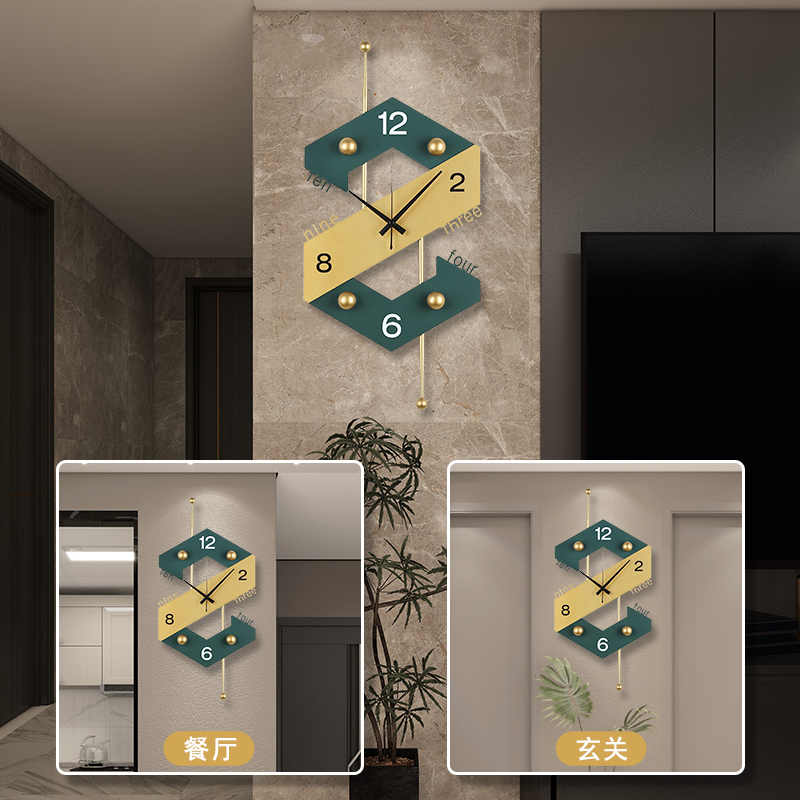 Relógio de parede sala de esta - Lighting Home Decor Wall Clocks avaliação e preço