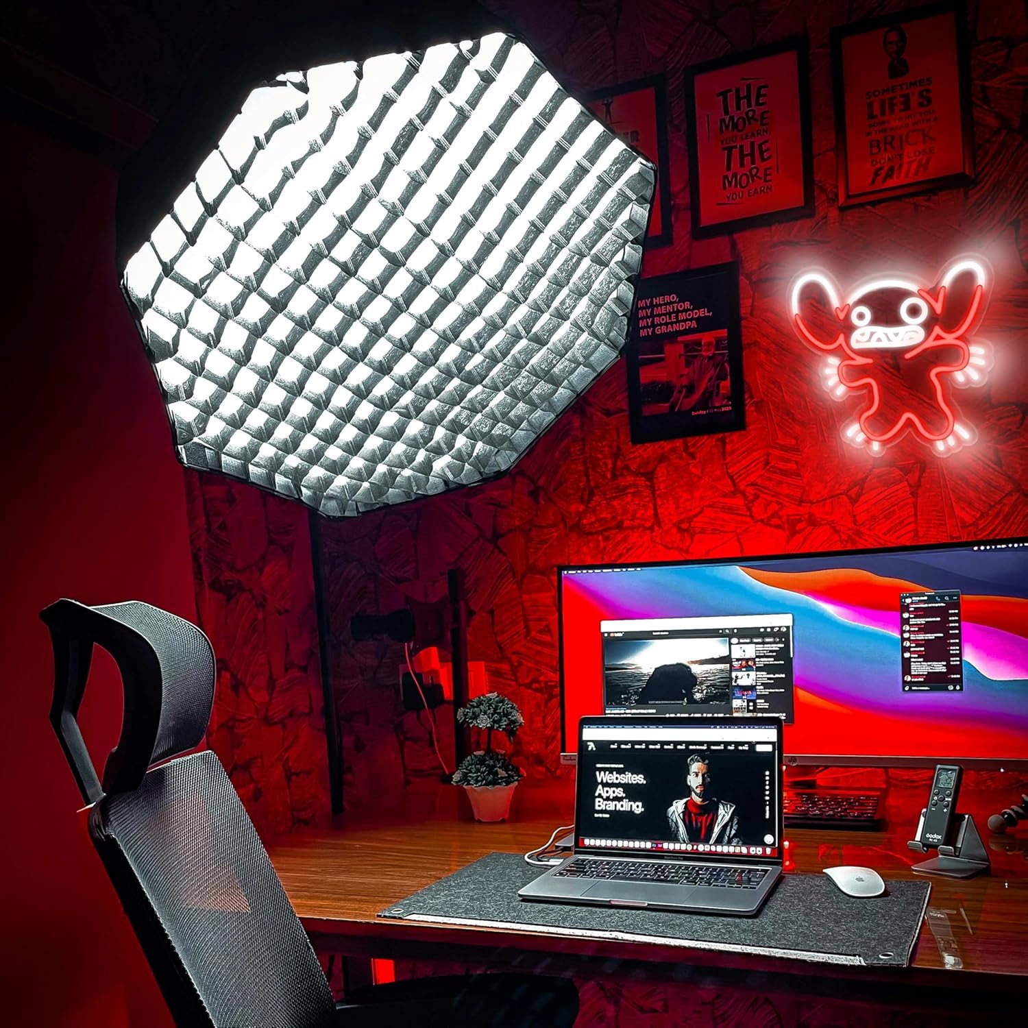 Letreiro Neon LED Stitch, Luz  - Decor Lighting Fans avaliação e preço