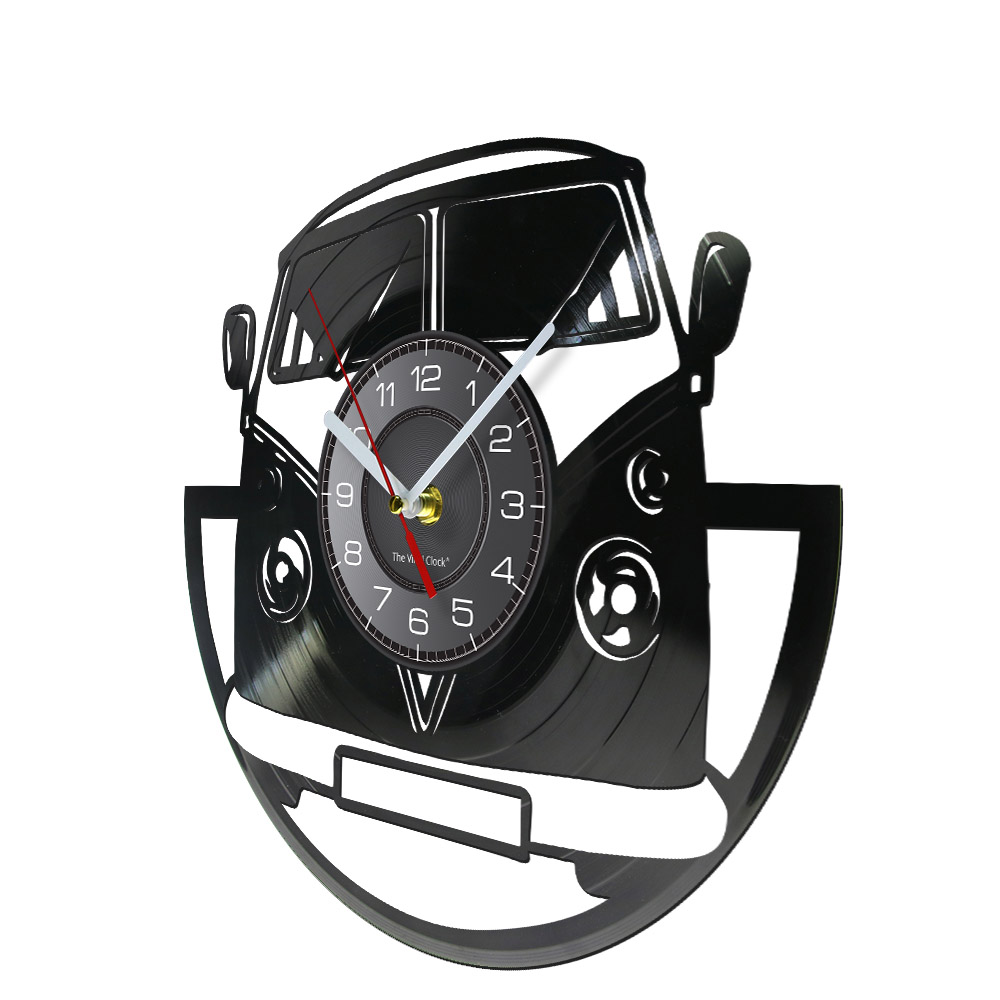 Minibus relógio de parede vint - Lighting Home Decor Wall Clocks avaliação e preço